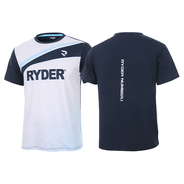 라이더 2023R 12 배드민턴 남여공용 반팔 티셔츠 RYDER
